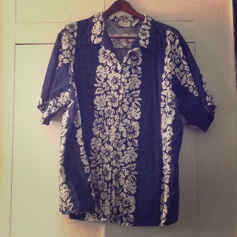 Romans brand cotton Hawaiian shirt